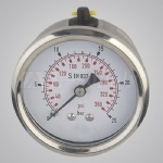 Pressure Gauge With Liquid